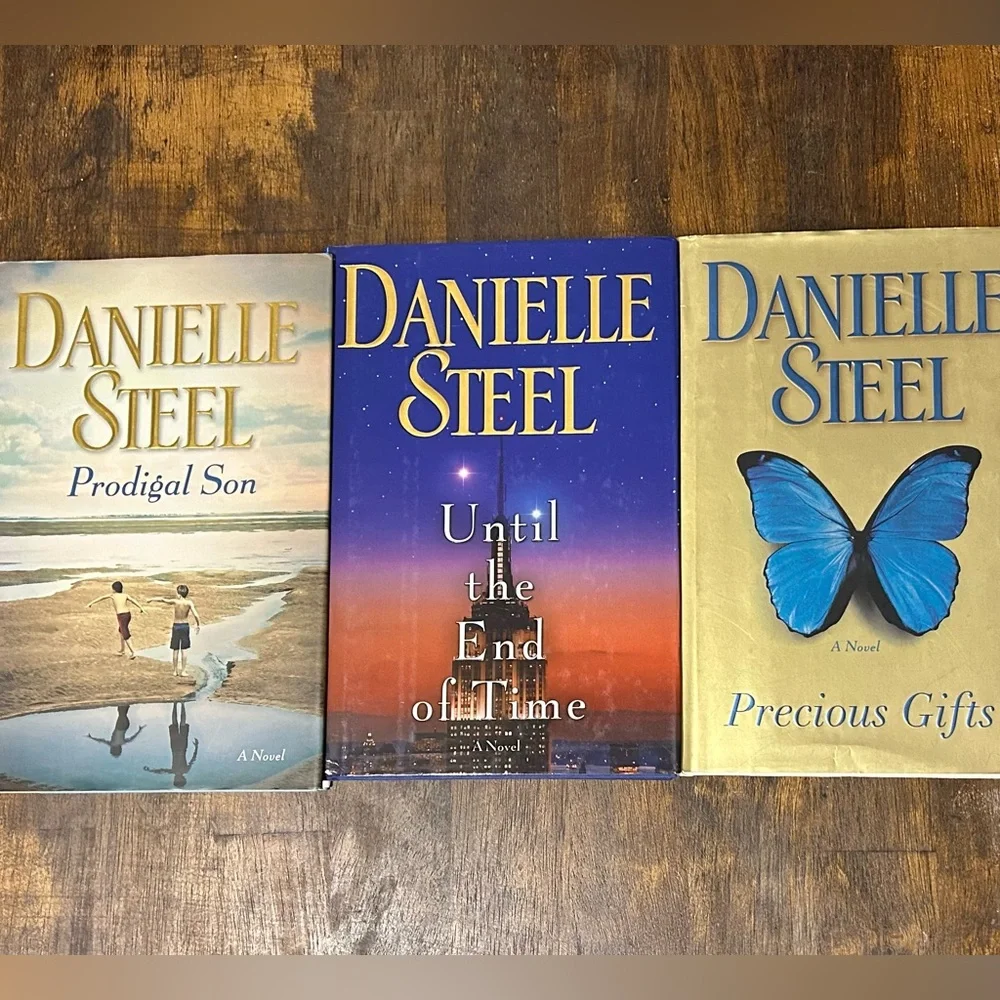 Set of Three Danielle Steel Hardcover Books